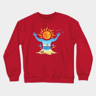 Sun, Sea and Sand Crewneck Sweatshirt